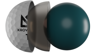 Krowned Prime Golfboll 3-pack